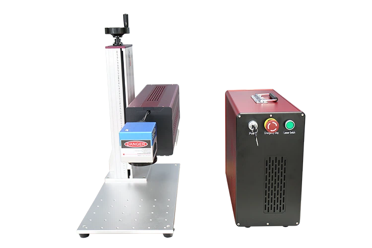 MRJ-Laser Acrylic Pattern Logo Engraving 30W Benchtop Laser Marking Machine