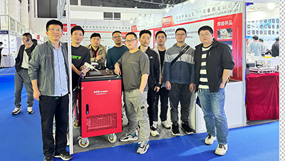 El equipo de MRJ-Laser concluyó la exposición en Chengdu Western Industrial Expo