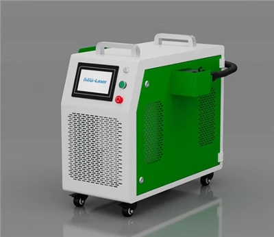 Máquina limpia del laser económico portátil de la refrigeración por aire 2000W CW para el retiro del moho
