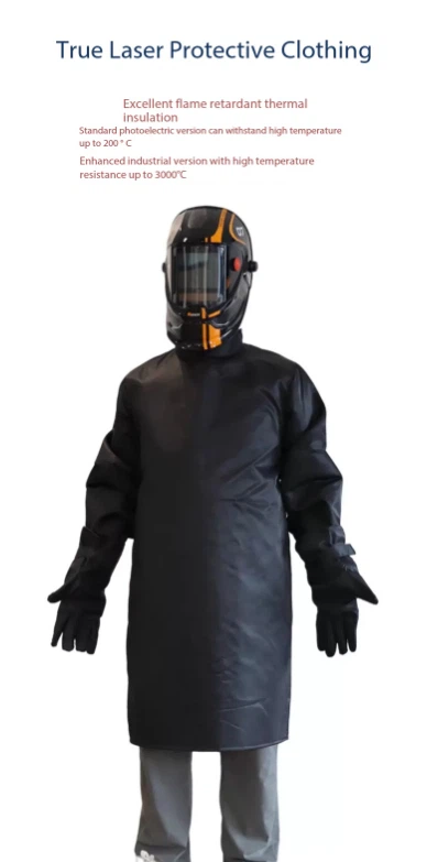 Ropa de protección láser para estándares de seguridad láser de clase 4