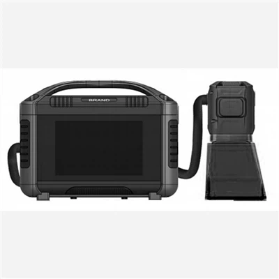 Máquina portátil de marcado láser de grabado de código QR de metal y plástico de 30 vatios