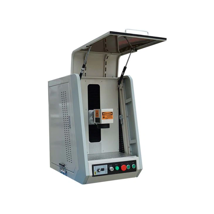 2016 New Design Mini Closed Fiber Laser Marking Machine 20W