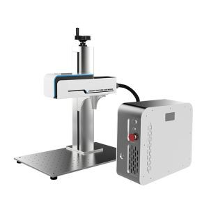 MRJ-FL-3D 30w 3D Mini fibra láser grabador barato precio de la joyería
