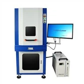 Máquina marcadora láser UV cerrada de 3W para no metales