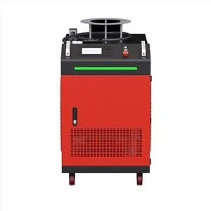 Máquina de limpieza láser continua de 2000 W con doble haz óptico
