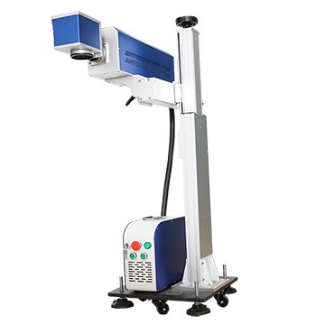 Máquina marcadora láser voladora de CO2 de 30W