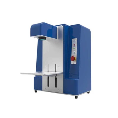 Grabador láser de fibra de color azul 30W para metal