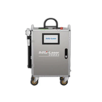 tipo máquina de la limpieza del laser del equipaje 200W para el retiro del moho y de la pintura
