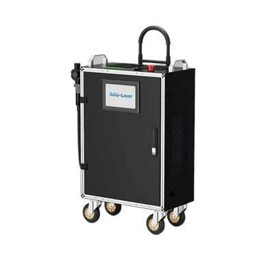 tipo máquina de la limpieza del laser del equipaje 200W para la eliminación de la pintura y del moho